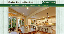 Desktop Screenshot of meehan-electrical-services.com